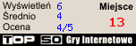 TOP50 - Toplista: Gry Internetowe